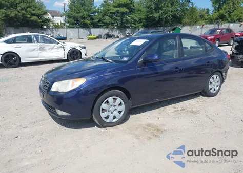 2008 Hyundai Elantra Gls/Se из США, поврежденный, VIN KMHDU46D98U512587